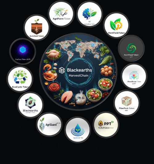 Diagrama Circular Tokenómico del Blackearths